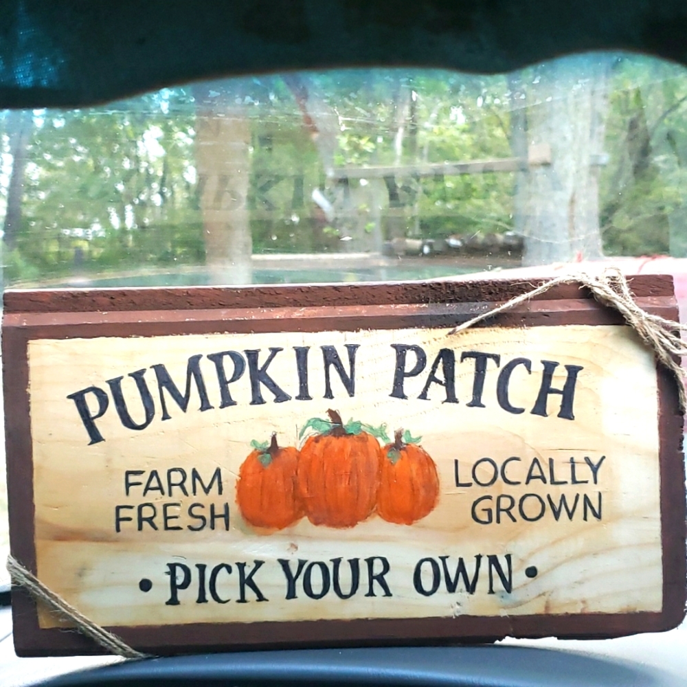 Hand painted Fall Sign